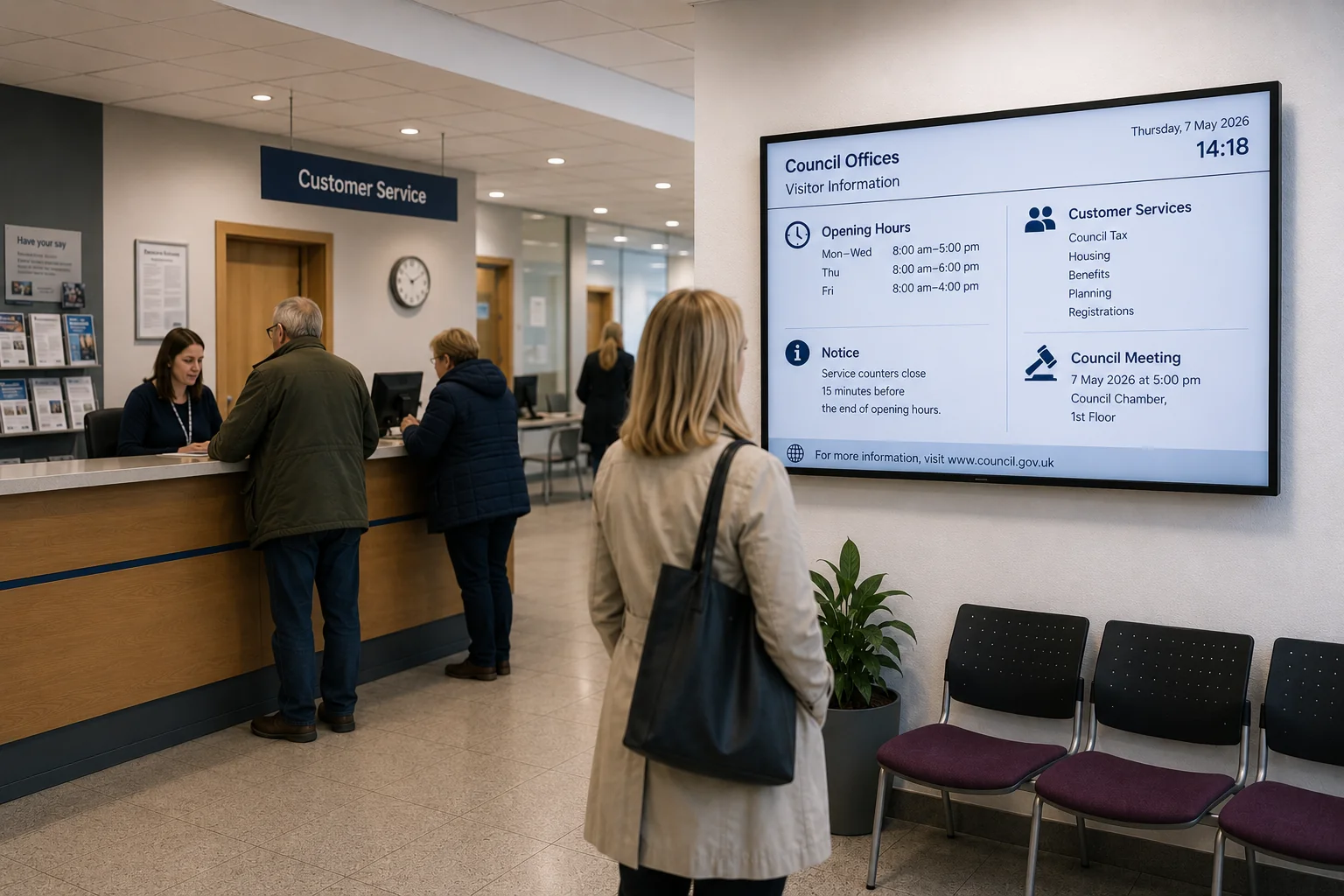 Better information and orientation for the public